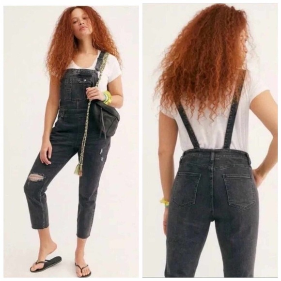 Free People Jean overalls - Picture 3 of 7
